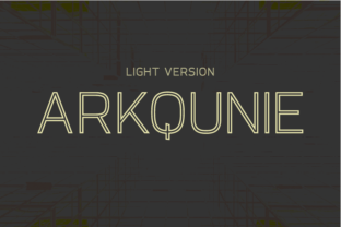 Arkqunie Outline Light: Modern Design Made Simple