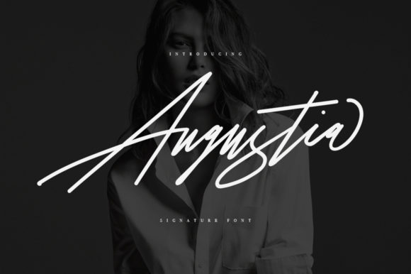 Augustia: The Elegant Script Font for Timeless Design
