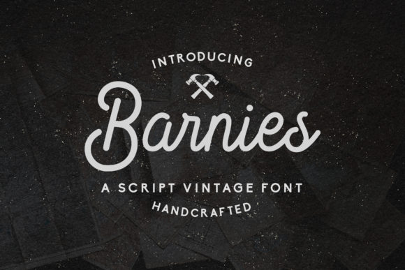 Barnies: A Vintage Script Font with Timeless Appeal