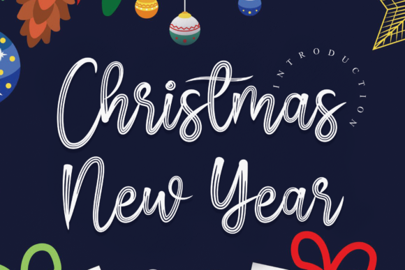 Christmas New Year: A Delicate Touch for Elegant Designs