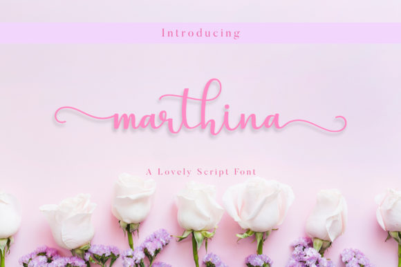 Marthina: A Fresh Modern Handwritten Font for Creative Expression