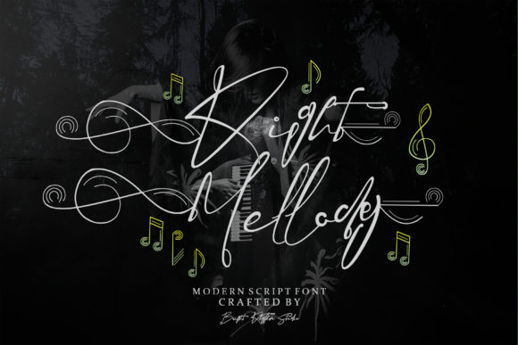 Right Mellody: A Stylish Handwritten Font for Every Design Need