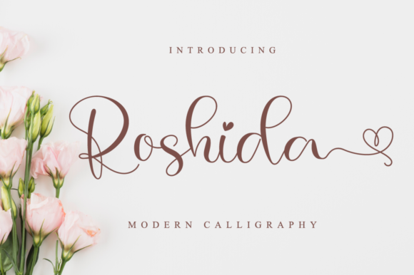 Roshida: A Versatile and Elegant Handwritten Font for Modern Design