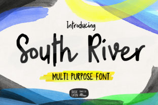 Stand Out with South River: A Playful Handwritten Font for Modern Design
