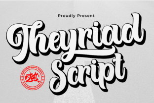 The Power of Theyriad: A Timeless Handwritten Font for Creative Expression