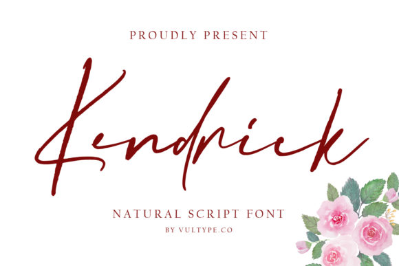 The Timeless Elegance of Kendrick: A Handwritten Font for Modern Design