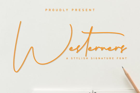 Westerners: A Handwritten Font for Elegant Design